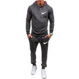 New Men Sportswear Hoodies Pants Set Spring Track Suit Clothes Casual Tracksuit Men Sweatshirts Coats Male Joggers Streetwear