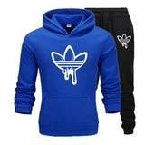 New 2019 Two Pieces Set Fashion Hooded Sweatshirts Sportswear Men Tracksuit Hoodie Autumn Men Brand Clothes Hoodies+Pants Sets