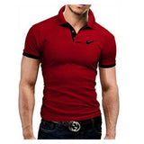 2019 High Quality Men Polo Brand New Men RF roger federer Polos Short Sleeve Casual Business Work Polo shirt