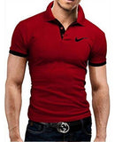 2019 High Quality Men Polo Brand New Men RF roger federer Polos Short Sleeve Casual Business Work Polo shirt
