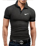 2019 High Quality Men Polo Brand New Men RF roger federer Polos Short Sleeve Casual Business Work Polo shirt