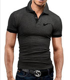 2019 High Quality Men Polo Brand New Men RF roger federer Polos Short Sleeve Casual Business Work Polo shirt