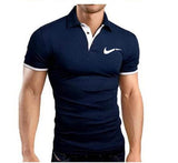 2019 High Quality Men Polo Brand New Men RF roger federer Polos Short Sleeve Casual Business Work Polo shirt