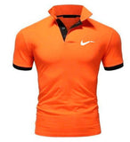 2019 High Quality Men Polo Brand New Men RF roger federer Polos Short Sleeve Casual Business Work Polo shirt