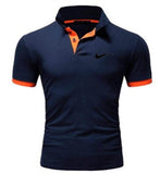 2019 High Quality Men Polo Brand New Men RF roger federer Polos Short Sleeve Casual Business Work Polo shirt