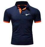 2019 High Quality Men Polo Brand New Men RF roger federer Polos Short Sleeve Casual Business Work Polo shirt