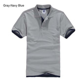 NEEDBO Polo Shirt Men Cotton Plus Size Slim Shirt High Quality Jerseys Brands Men Polo Shirt Short Sleeve t Summer Polo Homme