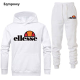 2019 Spring Sporting Suits Men Ellesse Hip Hop Hooded Hoodies + Pants Tracksuits Autumn Casual Mens Sportswear Sets