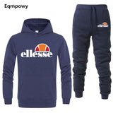 2019 Spring Sporting Suits Men Ellesse Hip Hop Hooded Hoodies + Pants Tracksuits Autumn Casual Mens Sportswear Sets
