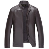 SHUJIN Winter Mens Genuine Leather Jackets Brand Real 100% Sheepskin Coat Jaqueta Couro Male Genuine Leather Jacket for Men