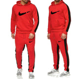 Neue 2019 Freies Verschiffen Marke Trainingsanzug Mode Hoodies Männer Sportswear Zwei Stück Sets Fleece Dicken hoody + Hosen Spo