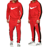 Neue 2019 Freies Verschiffen Marke Trainingsanzug Mode Hoodies Männer Sportswear Zwei Stück Sets Fleece Dicken hoody + Hosen Spo