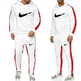 Neue 2019 Freies Verschiffen Marke Trainingsanzug Mode Hoodies Männer Sportswear Zwei Stück Sets Fleece Dicken hoody + Hosen Spo