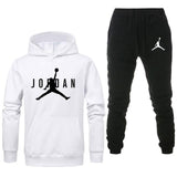 Brand  Clothing Men's Casual Sweatshirts Pullover Men Tracksuit Hoodies Two Piece +Pants Sport Shirts Autumn Winter Set