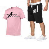Marvel Movie Avengers Endgame Short Sleeve T Shirt Quantum Warfare Men/Women Print t-shirt cool Tshirt Casual Summer suit