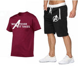Marvel Movie Avengers Endgame Short Sleeve T Shirt Quantum Warfare Men/Women Print t-shirt cool Tshirt Casual Summer suit