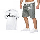 Marvel Movie Avengers Endgame Short Sleeve T Shirt Quantum Warfare Men/Women Print t-shirt cool Tshirt Casual Summer suit