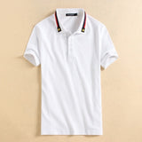 White Black 2019 New England Designer US Polo Shirts For Men Short Sleeve Solid Breathable Shirt Plus Size 4XL 5XL 81855